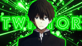 OREKI HOUTAROU Hyouka TWIXTOR NO CC [upl. by Ial]