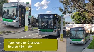 Yanchep Line Changes  Routes 480  484 [upl. by Nytsuj583]