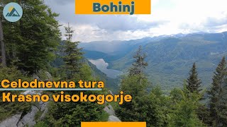 Vogel planina Govnjač Komna Črno jezero Komarča krožna tura [upl. by Acsicnarf417]