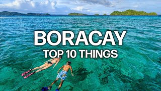 Top 10 Things To Do in Boracay Island Philippines [upl. by Topper]