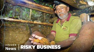 Inside Sri Lanka’s Deadly Underground Mines Filled With Rare Jewels  Risky Business  Insider [upl. by Levey]