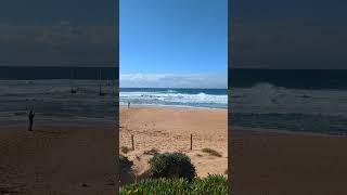 Busy Ocean Waves at Mona Vale Beach [upl. by Rombert]