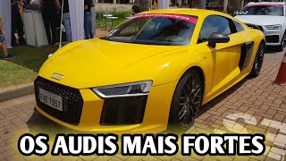 OS CARROS MAIS POTENTES DA AUDI COLOCADOS EM TESTE  CVBR 256 [upl. by Hardy145]