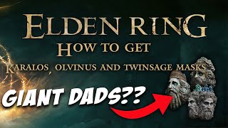 How To Get Karalos Olivinus and Twinsage Masks  Elden Ring [upl. by Pasco]