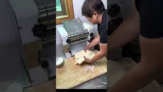 Commercial dough press😱 [upl. by Gmur]