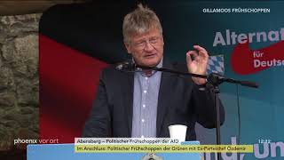 Jörg Meuthen beim politischen Frühschoppen der AfD in Abensberg am 030918 [upl. by Maryellen]