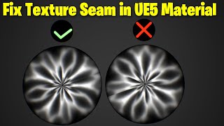 Fix Texture Seam in UE5 Material  Download Files [upl. by Kra]