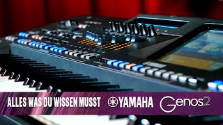 Yamaha Genos 2  Alles was du wissen musst Mit Michael Gritzner [upl. by Akinit]