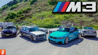 We Drove EVERY BMW M3 [upl. by Jael933]