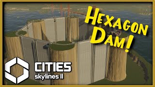 Can a Hexagonal Dam Power Hexagon City Cities Skylines 2s Big Challenge [upl. by Einon104]