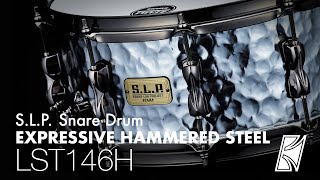 SLP Expressive Hammered Steel Snare Drum LST146H [upl. by Eirahcaz]