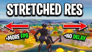 How To Get Stretched Resolution In Fortnite Chapter 5 WORKING 2024 [upl. by Einohtna320]