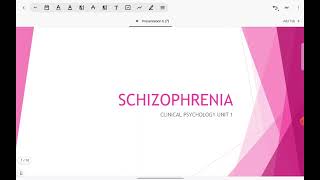 Clinical Psychology  Schizophrenia Review  Part 1  CIE 9990 A Levels A2 Psychology [upl. by Nywra901]