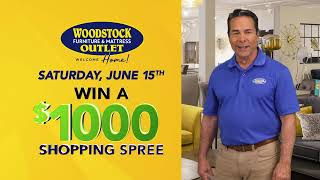 Woodstock Furniture amp Mattress Outlet Grand Opening Covington Spot A 30TV [upl. by Aehtela]