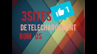 3 sites de téléchargement de rom Ds [upl. by Nolat67]