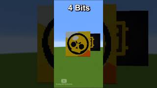 Minecraft Nostalgia Games 64 bits 32 bits 16 bits 8 bits 4 bits 2 bits 1 bit [upl. by Urd]