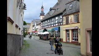 Rüdesheim  Perle charmante Stadt am Rhein Seilbahn Drosselgasse Rüdesheim  perl charming town [upl. by Alletsyrc950]