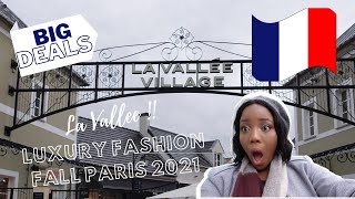 Luxury fashion fall Paris 2021  La Vallee Village Big deals on Luxury items [upl. by Aihseket]