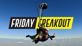 Friday Freakout Tandem Skydive Premature Parachute Opening [upl. by Notrab]