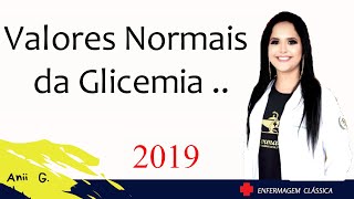 Valores Normais da Glicemia em Jejum Capilar Pósprandial e Hemoglobina Glicada Resumão [upl. by Zoie]