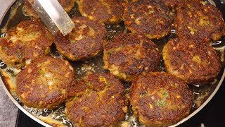 Shami Kabab Authentic Recipe  Bade Ke Gosht Ke Shami Kabab  Traditional Shami Kabab [upl. by Ruperta617]