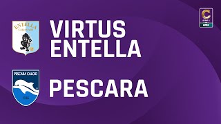 Virtus Entella  Pescara 01  Gli Highlights [upl. by Kroll561]