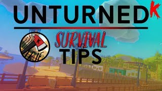 HOW TO SURVIVE LONGER Unturned Survival Tips [upl. by Decima]