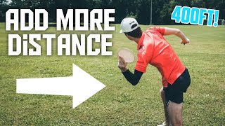 How I Throw 400ft Forehands Increase your Distance with These Tips Fixated Disc Golf [upl. by Nova]