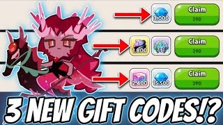 ALL NEW COOKIE RUN KINGDOM PROMO CODES [upl. by Einhpets]