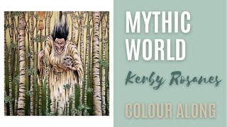 Colour Along  Mythic World by Kerby Rosanes  Baba Yaga [upl. by Uni]