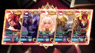 5 Skin MSeries Bersatu  Mobile Legends [upl. by Schluter30]