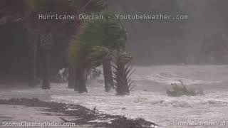 Hurricane Dorian Storm Surge Wabasso Causeway FL  932019 [upl. by Adnilav816]