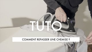 Comment bien repasser une chemise [upl. by Naitsirhc]