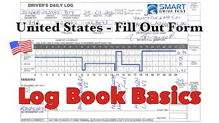 How To Fill Out The Form Correctly  United States Log Books [upl. by Shaum]