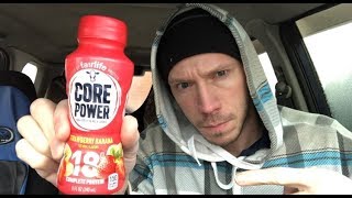 Honest Reviews Fairlife Core Power High Protein Milk Shake  Strawberry Banana [upl. by Gaal]