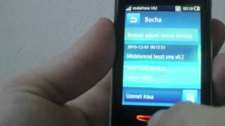 Sony Ericsson Yendo unboxing amp menu [upl. by Honniball46]