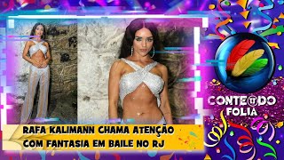 CARNAVAL 2022 BAILE REÚNE FAMOSOS FANTASIADOS NO RJ [upl. by Yalcrab]