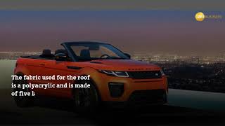 Range Rover Evoque Convertible launched In India priced at ₹ 6953 lakh [upl. by Sito]