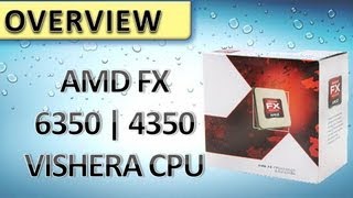 AMD FX 6350 4350 VISHERA OVERVIEW DEUTSCH FULL HD [upl. by Ysirhc699]