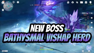 Bathysmal Vishap Herd  24 Patch New Boss  Genshin Impact [upl. by Reisinger]