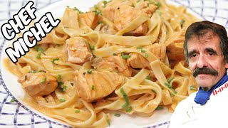 Tagliatelles au saumon [upl. by Elsie]