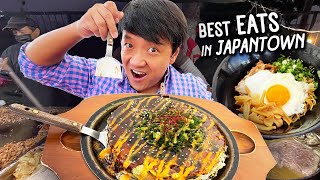 BEST EATS in JAPANTOWN amp STREET TACOS in Los Angeles [upl. by Gherardi]