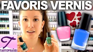 Favoris vernis  mes marques et couleurs préférées [upl. by Silletram]