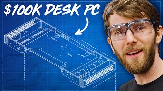 How We Built the 100000 Desk PC  Karl Jacobs Desk PC Build [upl. by Leiram]