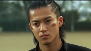 Crows Zero 2 Takiya Genji Goes In to The Battle Alone Ost batle ending [upl. by Lowson]