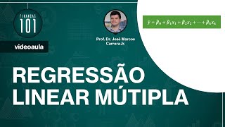 Regressão Linear Múltipla [upl. by Ainoet530]