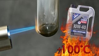 Liqui Moly 10W40 Mos2 Jak czysty jest olej silnikowy Test powyżej 100°C [upl. by Eerised]