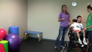 Tips for a Two Person Wheelchair Transfer [upl. by Gianna655]