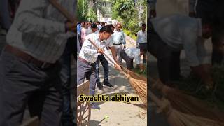 Mm college modinagar modinagarcollege school swachtaabhiyan gourav007viralvideo short [upl. by Kampmeier214]