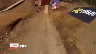 AMAZING First time ever TRIPLE BACKFLIP Travis Pastrana in Motocross [upl. by Wendell]